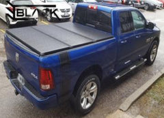 Black Series Hard Tri-fold Cover for Dodge Ram 6.4ft Bed (2002-2024). Available Online Only