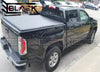 Image of Black Series Soft Tri-Fold Tonneau Cover for (2016-2024) Toyota Tacoma and GMC/Chevy Canyon/Colorado (2005-2015)