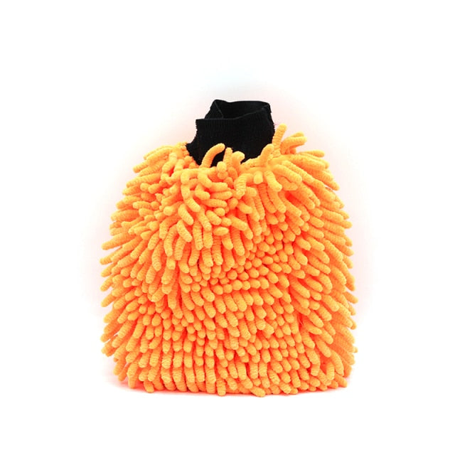 Car Wash Mitt Cleaning Tools Chenille Soft and Thick Microfiber Glove 19cm*26cm*8cm for Auto Detailing Sponge Detail Clean Brush