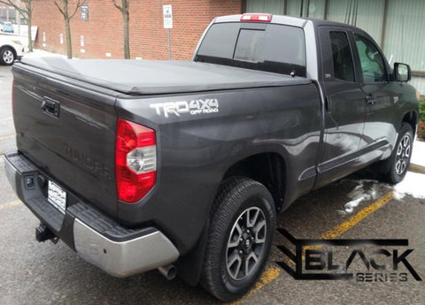 Black Series Soft Tri-Fold Cover for Toyota Tundra 6.5ft (2014-2022)